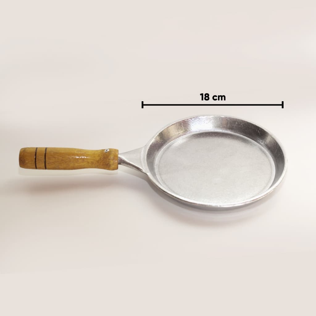Frigideira Tapioqueira Fundida / panquequeira aluminio batido
