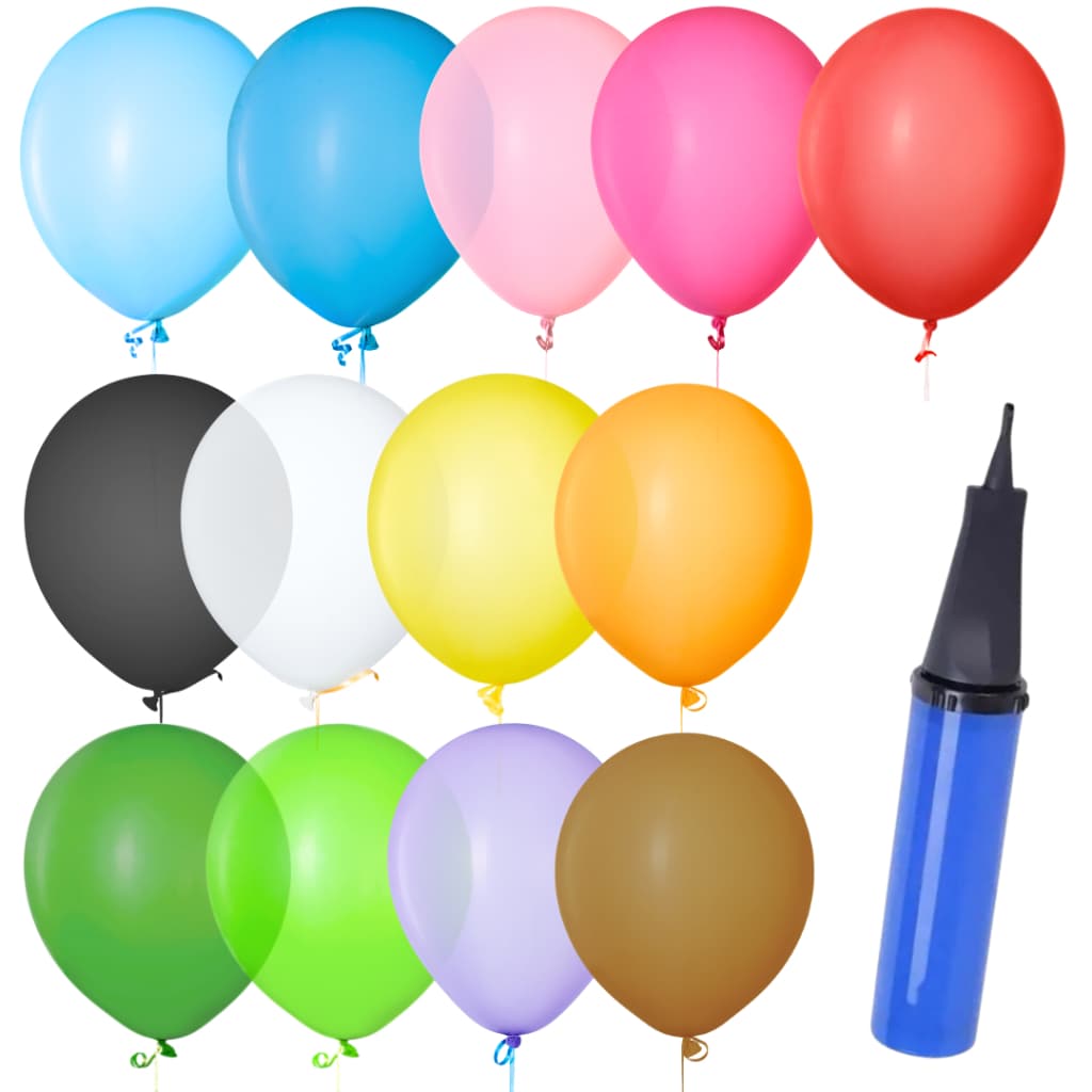 150 balão 6,5 Polegadas + Bomba de Encher Lisa de Festa Decoração Aniversário Arco de bexiga