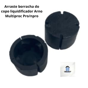 Arraste borracha do copo liquidificador Arno Multiproc Pro/npro