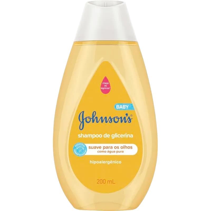 Shampoo Infantil Johnson’s Baby Frasco com 200ml