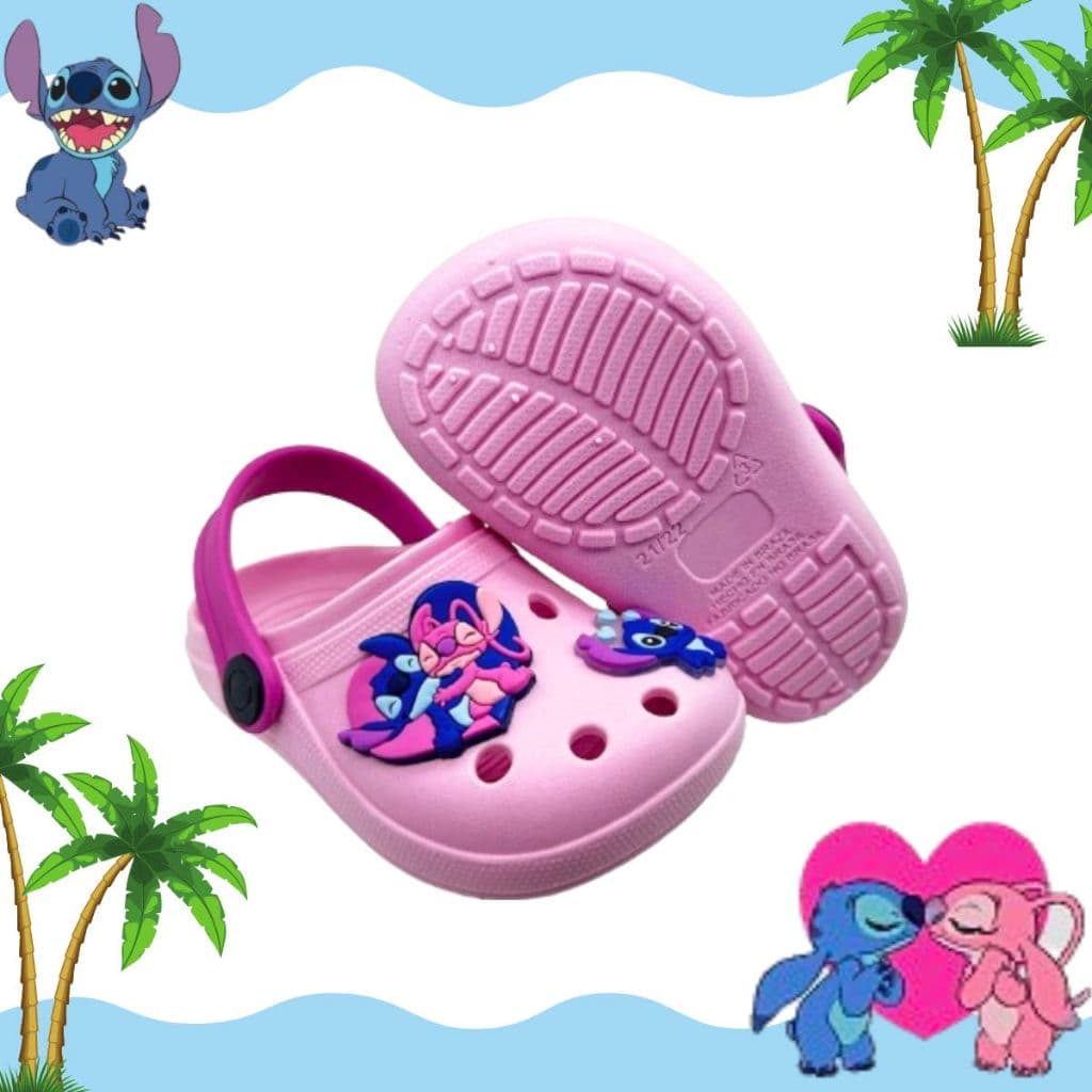 Babuche Infantil Meninos e Meninas Modernos Ratinho Azul e Ratinha Rosa Kids
