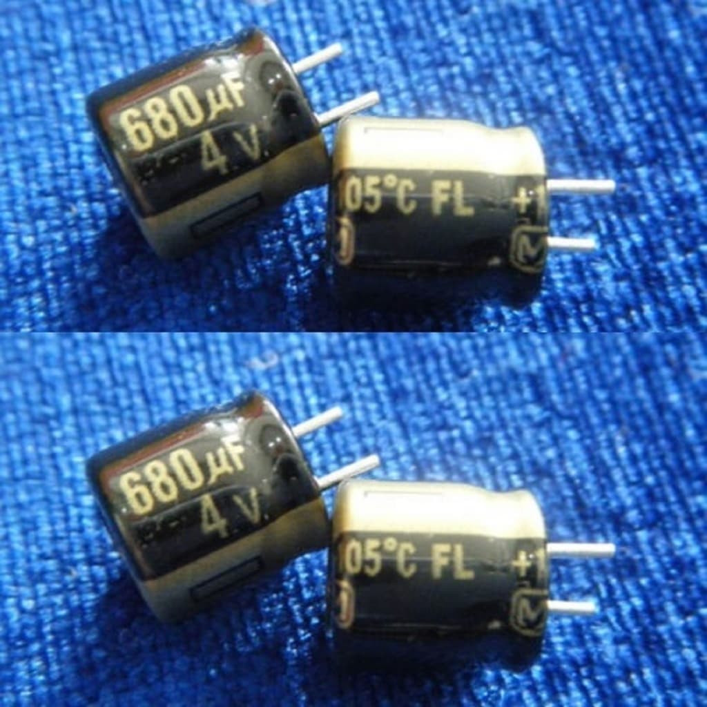 Capacitor Eletrolítico 680UF 4V 105º KIT 01 UNIDADE