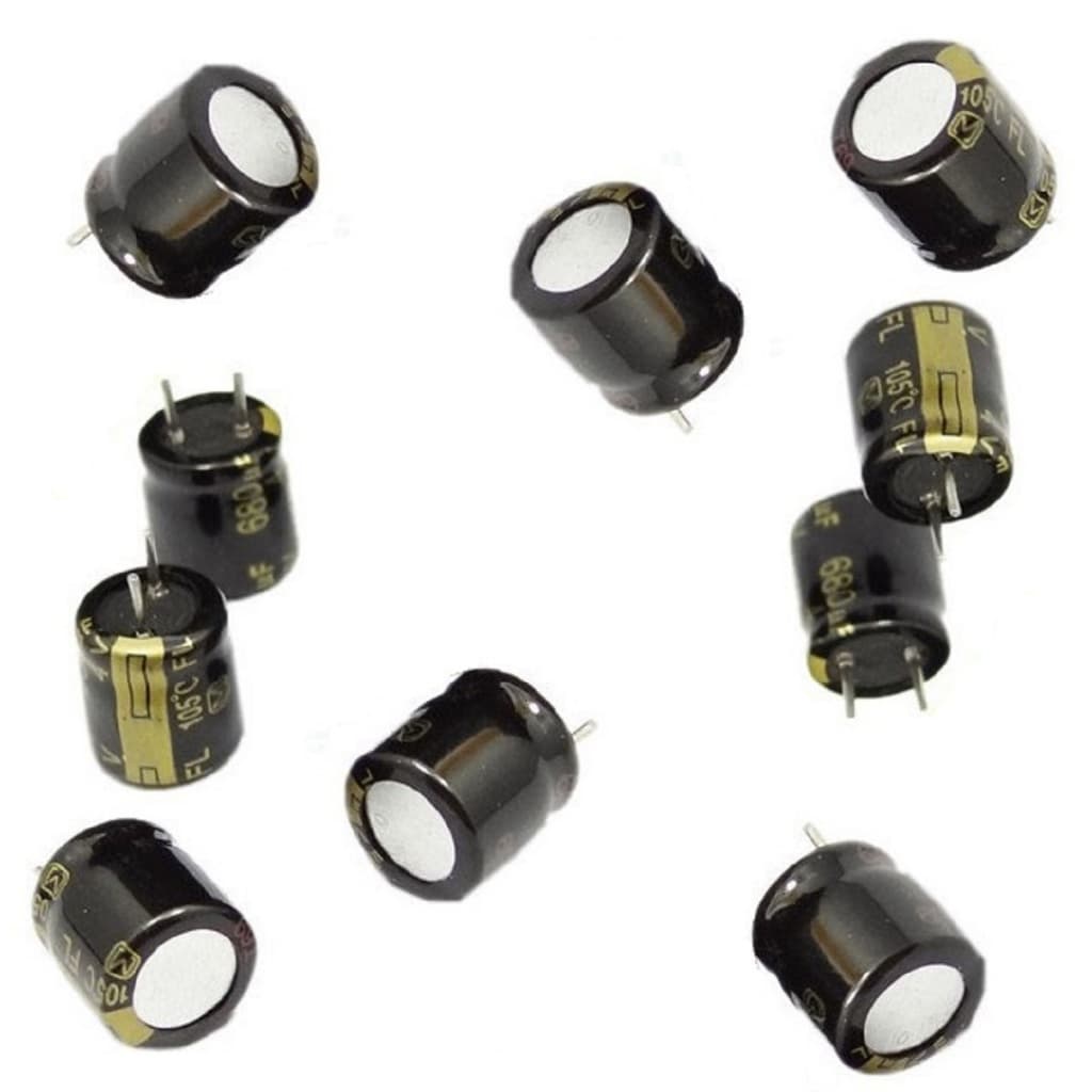 Capacitor 680uf 4v 105º 10 Peças P R O N T A * E N T R E G A