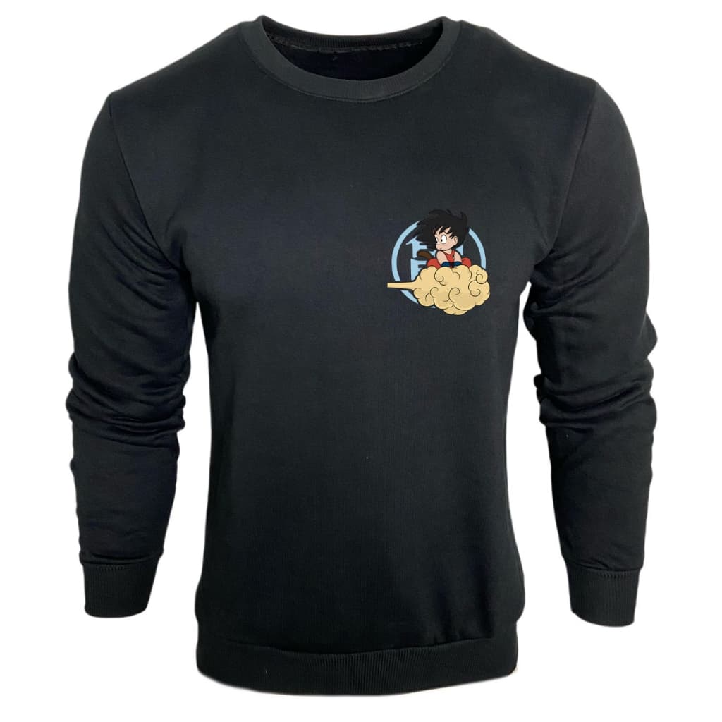 Casaco Moletom Goku Kid Dragon Ball Masculino Feminina Estampado Blusa de Frio Flanelado Unissex Inverno Casual Geek