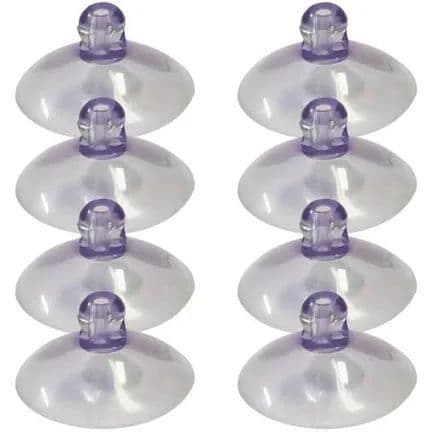 10 Ventosa 30mm Silicone para Vidro Acrílico PVC