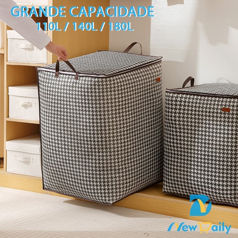Caixa De Armazenamento De Grande Capacidade Para Colchas E Roupas Domésticas cesto de roupa suja100L/140L/180L ND-8/9/10