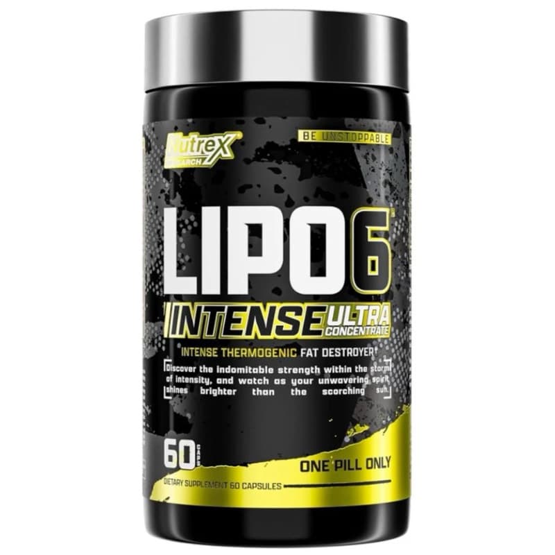 Lipo 6 black intense 60 cp/ Nutrex imp E.u.A