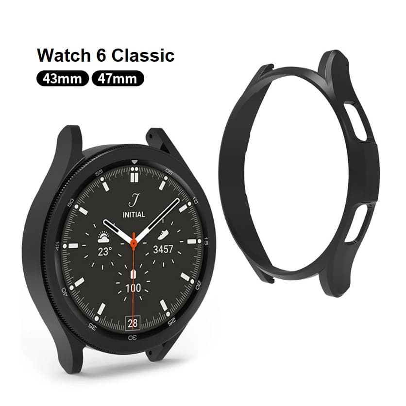 Capa Protetora Bumper Acrílico para Galaxy Watch 6 Classic 43mm / 47mm