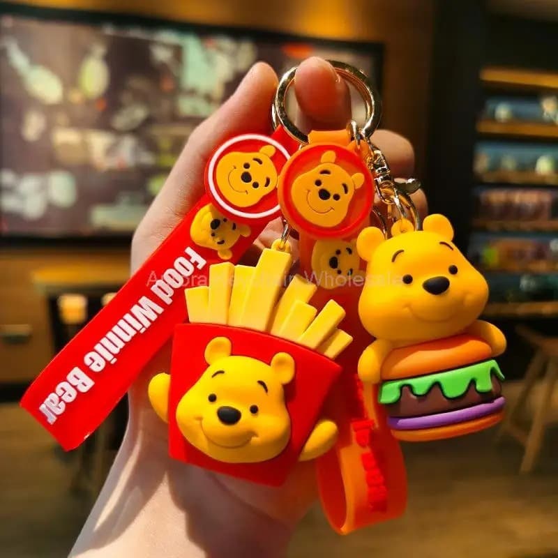 Disney Cartoon Ursinho Pooh Chaveiro, Tigrão, Acessórios, Brinquedos Presentes, Meninas