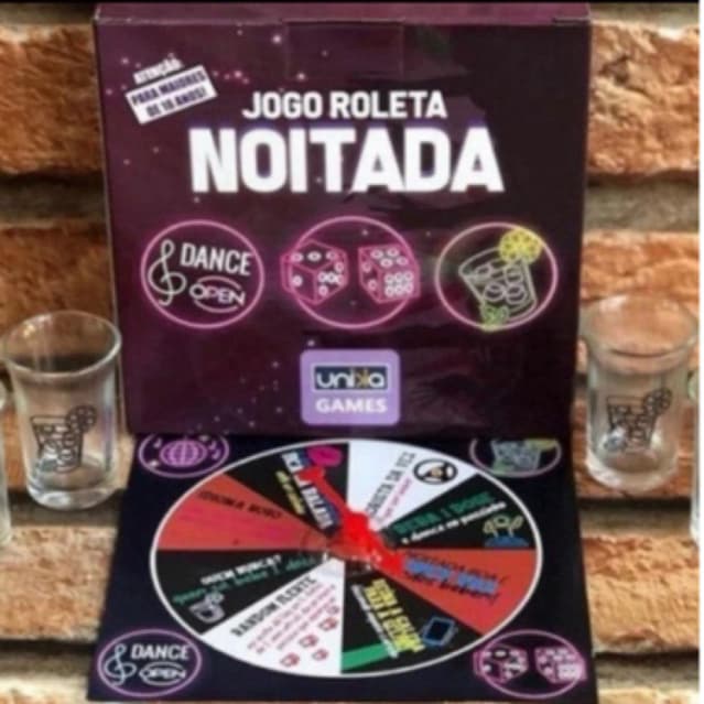 Jogo Shot +18 Roleta Noitada Dance Open