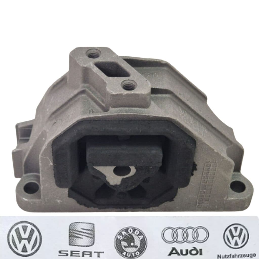Coxim Calço Motor VW Gol G5 G6 Voyage Saveiro Fox S/ Suporte Código 5U0.199.167