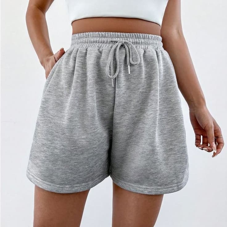 Short Feminino Moletom Super Confortável Bermuda Feminina Atacado Short Feminino