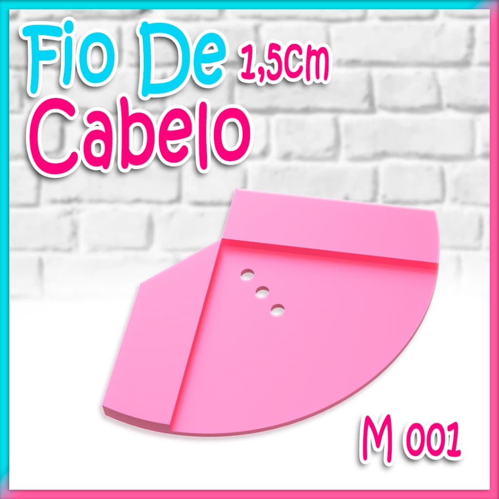 Fio De Cabelo 1,5 CM 4 MODELOS