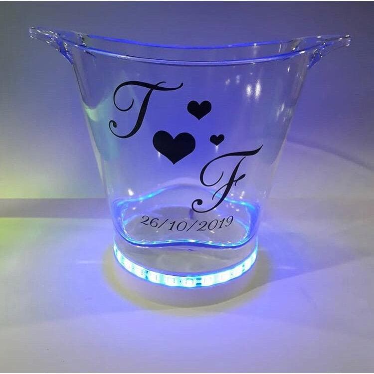 1 Balde De Gelo 4,5l Com Led e Personalizado