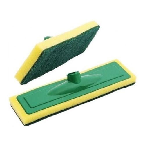 Kit 12 Rodo Abrasivo Esponja Lava Piso Lava Azulejo Limpeza Pesada