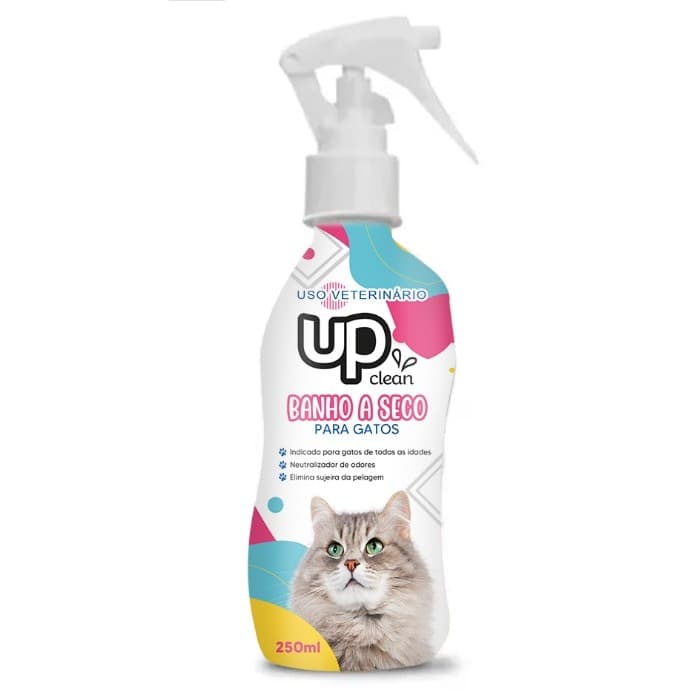 Banho a seco para gatos 300ML UP CLEAN