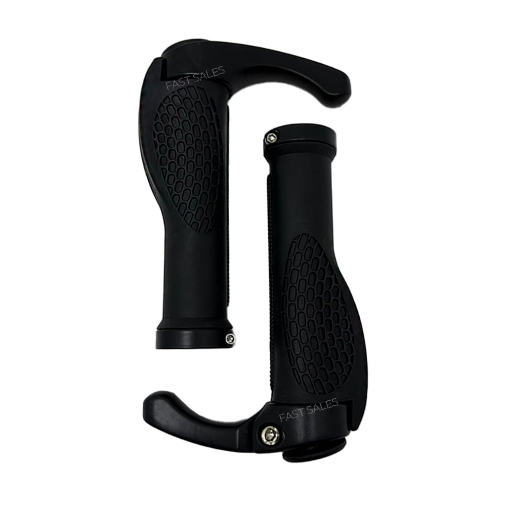 Par Bar End Manopla Anatômica Gel Trava Bicicleta Conforto Bike Confortável
