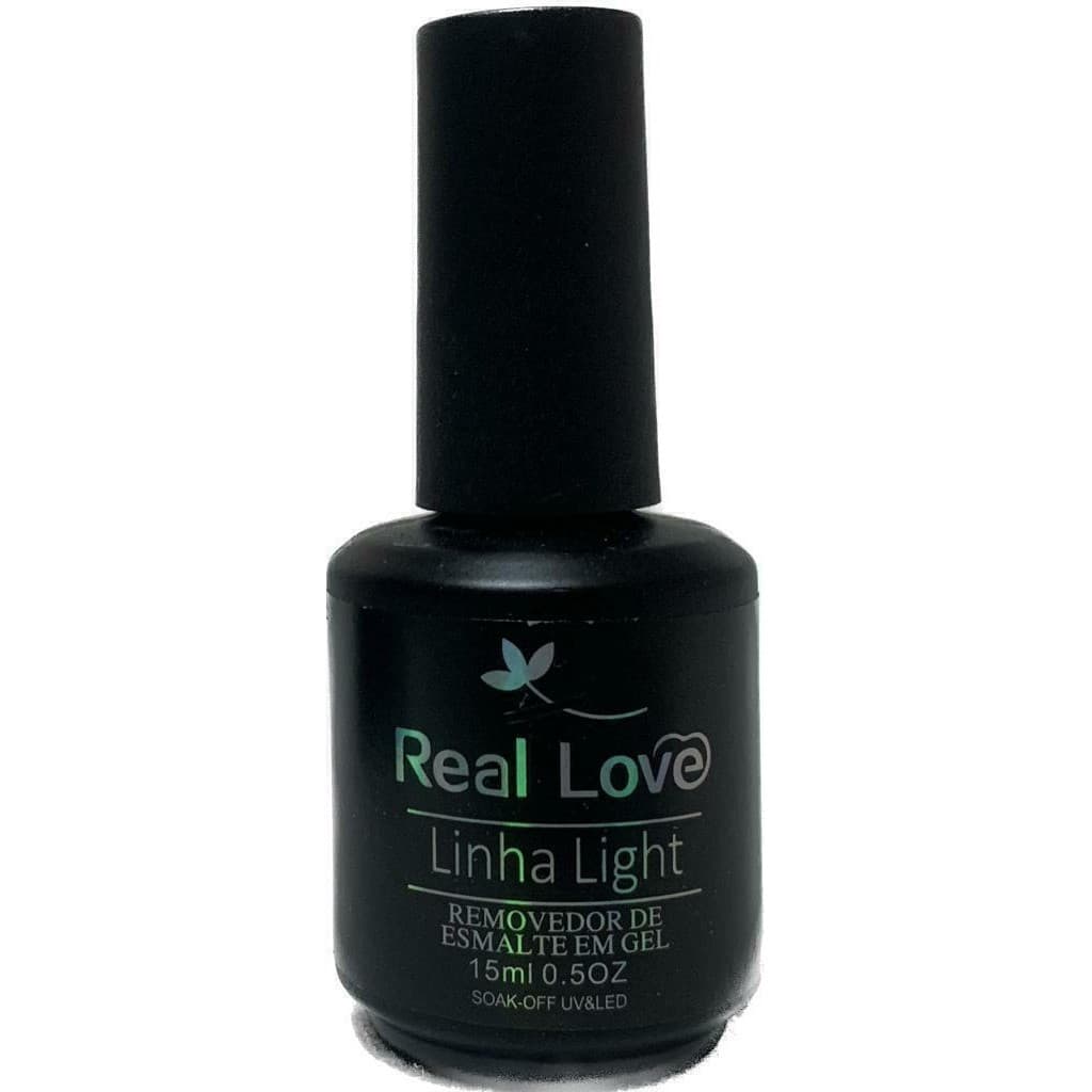 Removedor De Esmalte Em Gel 15ml Linha Light - Real Love