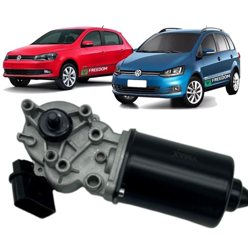 VW Gol G5 G6 Polo Fox Voyage Motor do Limpador Parabrisa 2010 a 2017 Novo