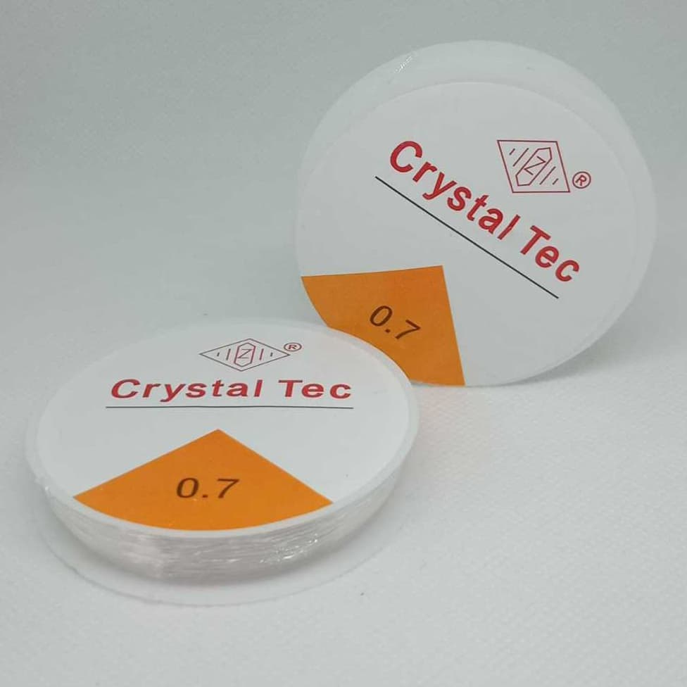 Fio De Silicone Para Bijuterias Transparente 10 Metros