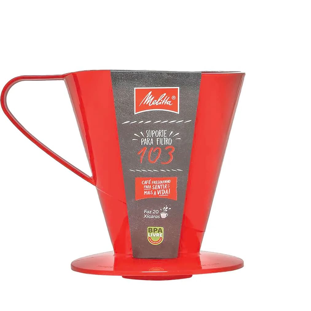 Suporte para Filtro de Café Melitta 103 - Cores Variadas