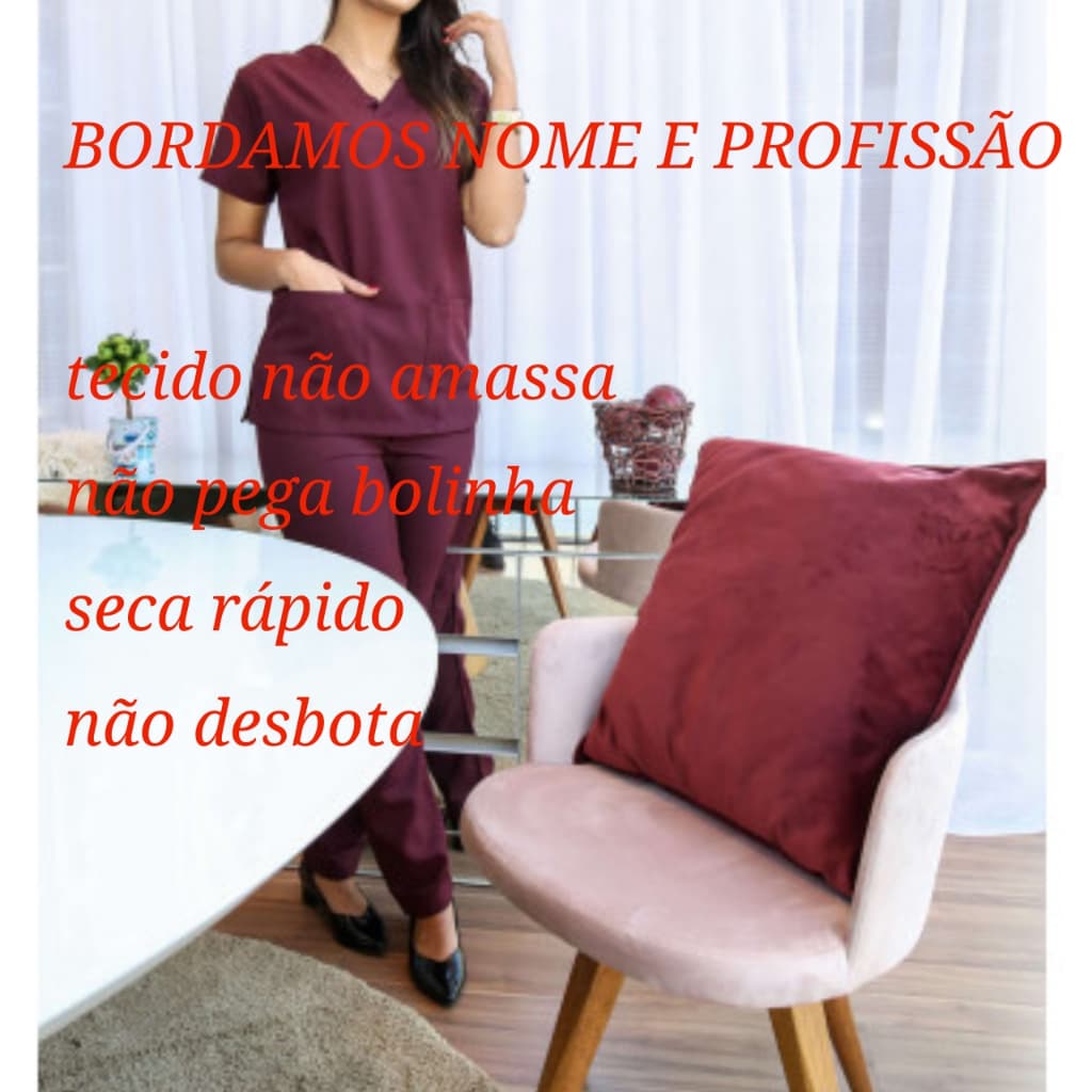 SCRUB CONJUNTO PIJAMA CIRÚRGICO PARA CLINICAS E ENFERMEIRAS