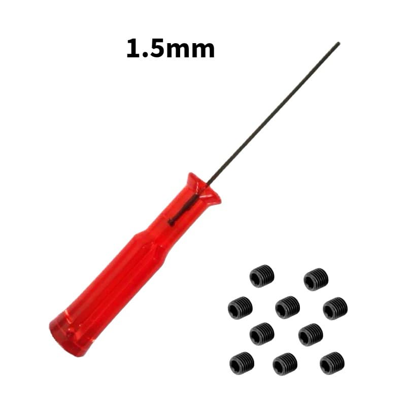 Chave Allen Vermelha 05/10/20 Parafusos 1.5mm Da Agulha Allen Bitola Para Maquina Costura Galoneira Industrial
