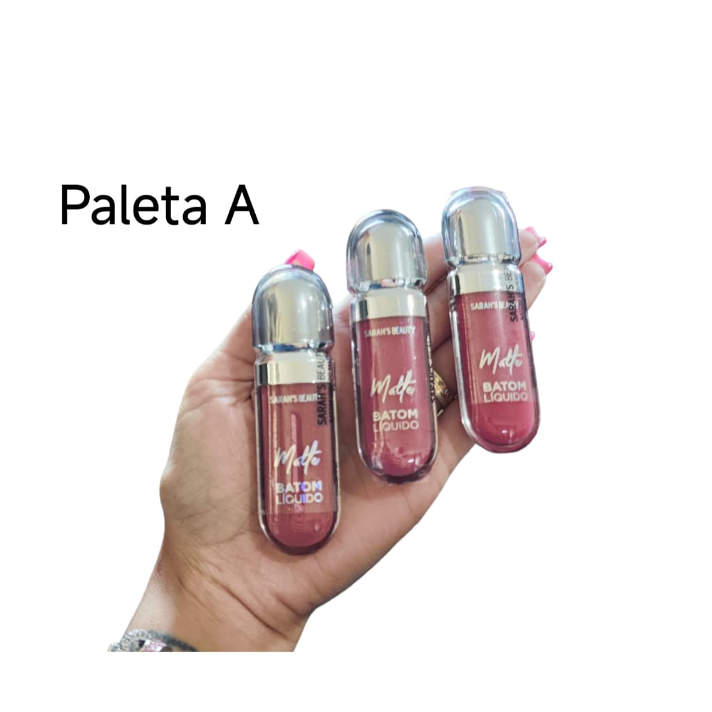 Matte Batom Liquido– Sarah’s Beauty Fácil Aplicação e Hidratação dos Lábios