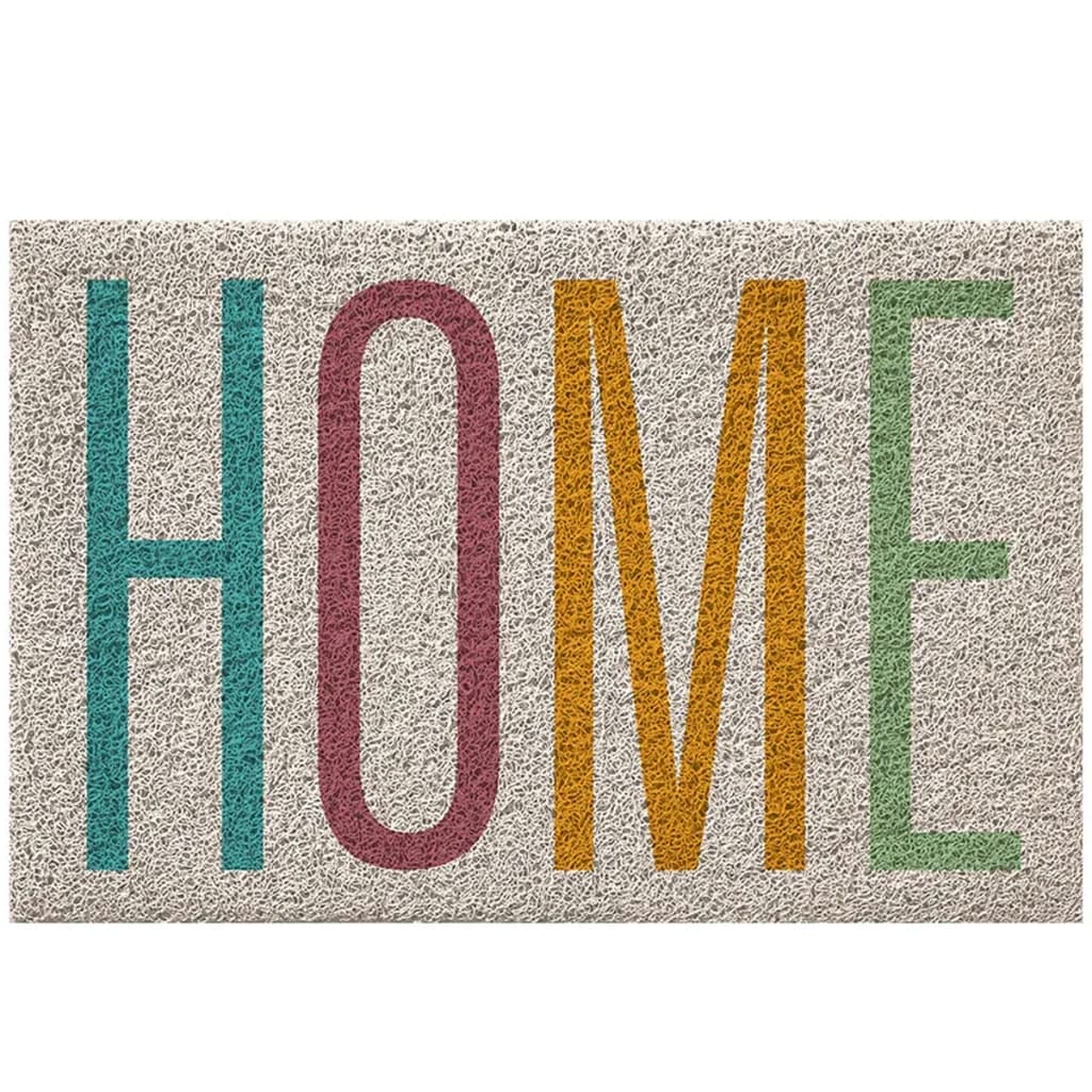 Tapete Capacho Vinílico Estampado Antiderrapante 60x40cm - Estampa Home
