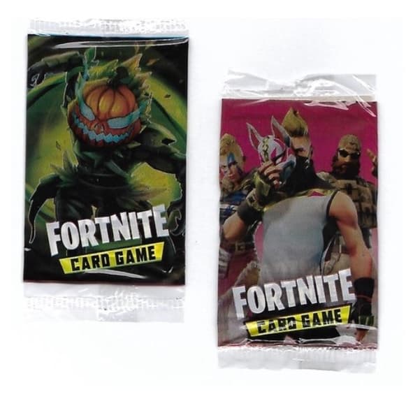 Kit Card Game FORTNITE - 15 Pacotinhos 60 Cartinhas - Para Bater Bafo e Colecionar
