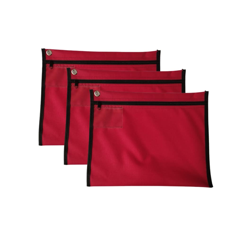 10 Malotes 37x29cm Grande Pasta Organizador de Documentos Escritório Executivo Contabilidade Grande (nylon)
