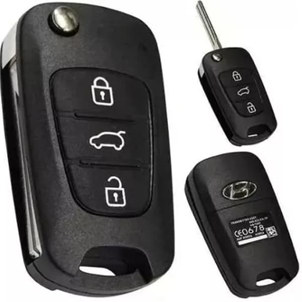 Carcaça Chave Canivete Parra Carro I30 2011 - 2014