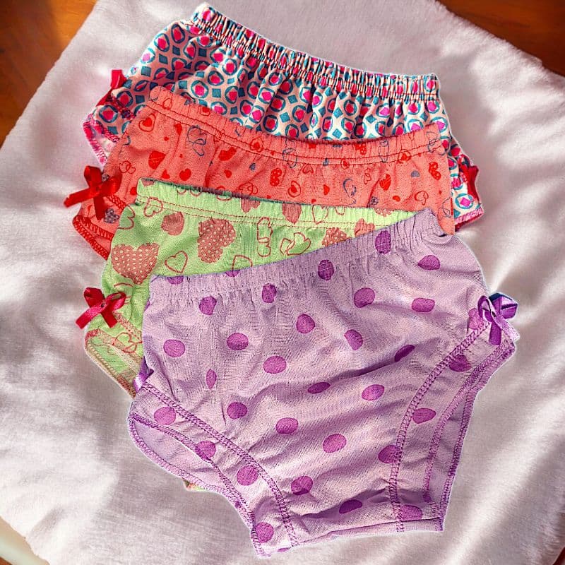 kits Com 10 Ou 5 Calcinhas Calçola infantil Menina Calçolinha Frufru Estampadas Malha Macia Revenda