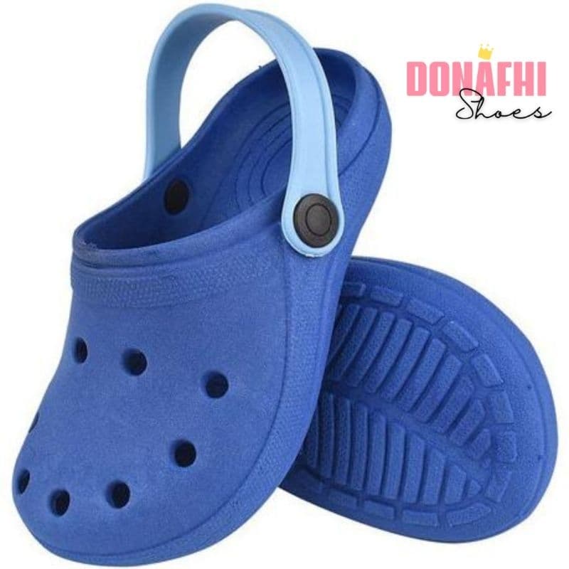 Babuche Infantil Menino papete confortável - SANDÁLIA INFANTIL MASCULINO AZUL