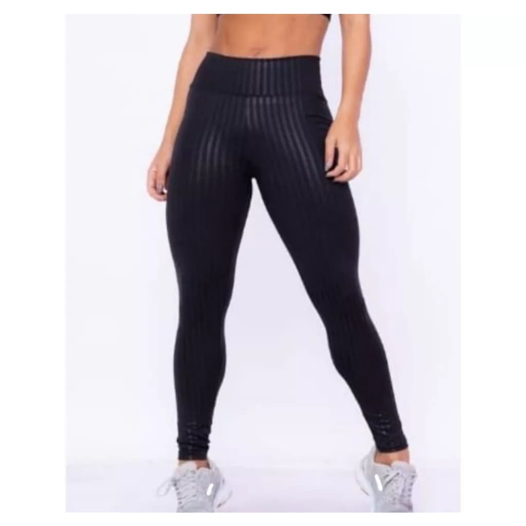 Calça Legging 3D Feminina Cintura Alta Academia