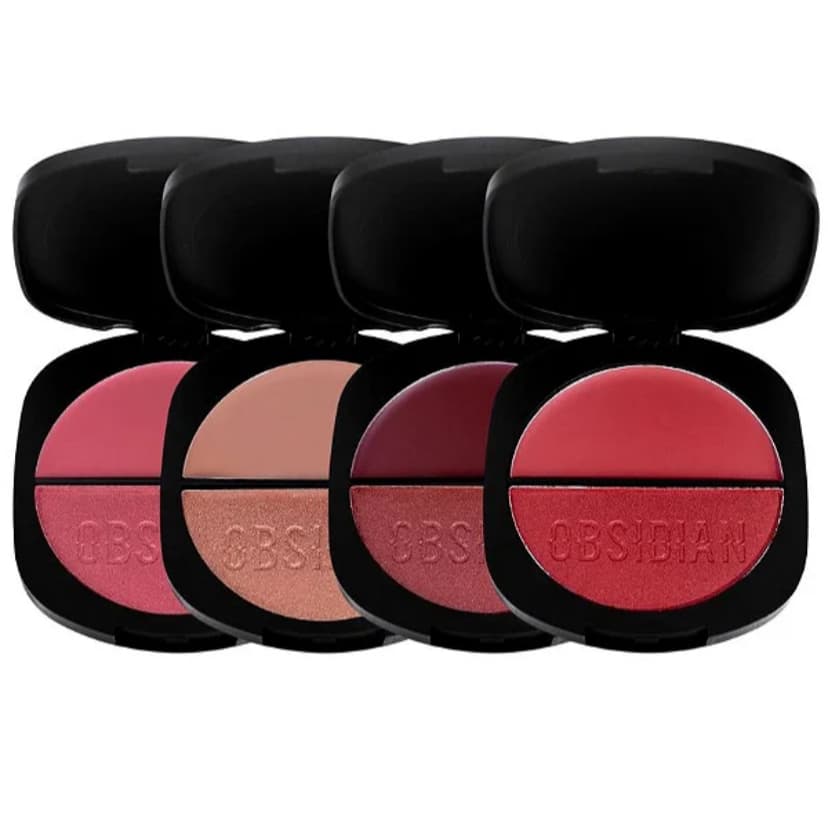 Duo De Blush Gemini Obsidian By Ruby Rose LANÇAMENTO