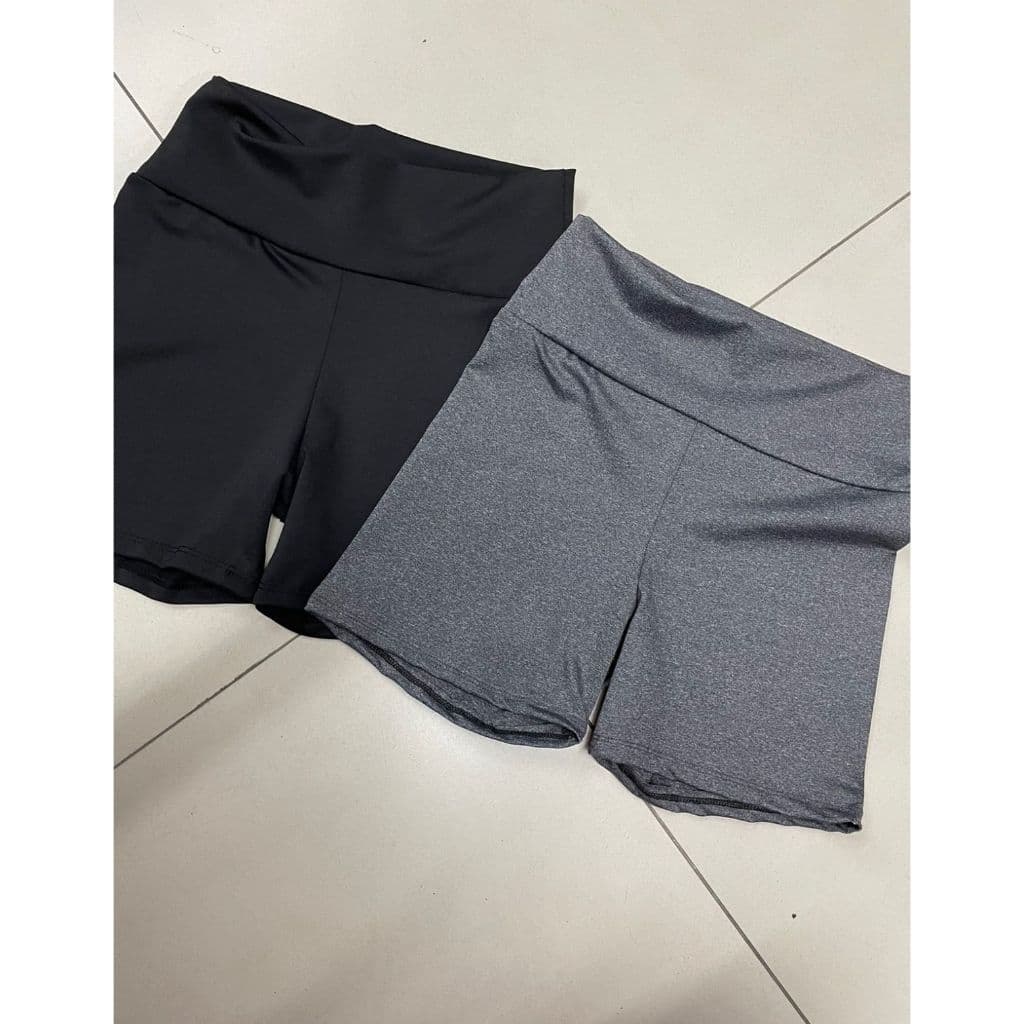 Short Legging Suplex Curto Fitness Feminino Meia Coxa ZERO TRANSPARÊNCIA