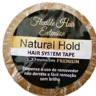 Fita de Reforço Suporte dupla face Gold Mega Hair e Prótese Capilar 5mts