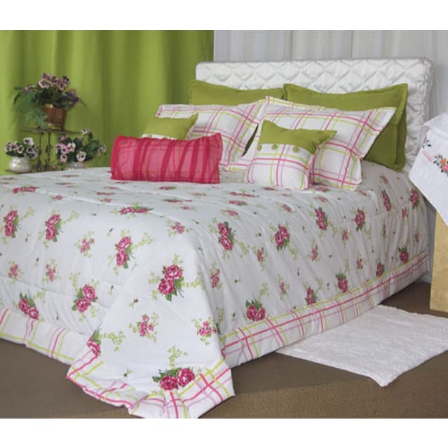Colcha Color 13 Peças Casal Queen - Kit Colcha