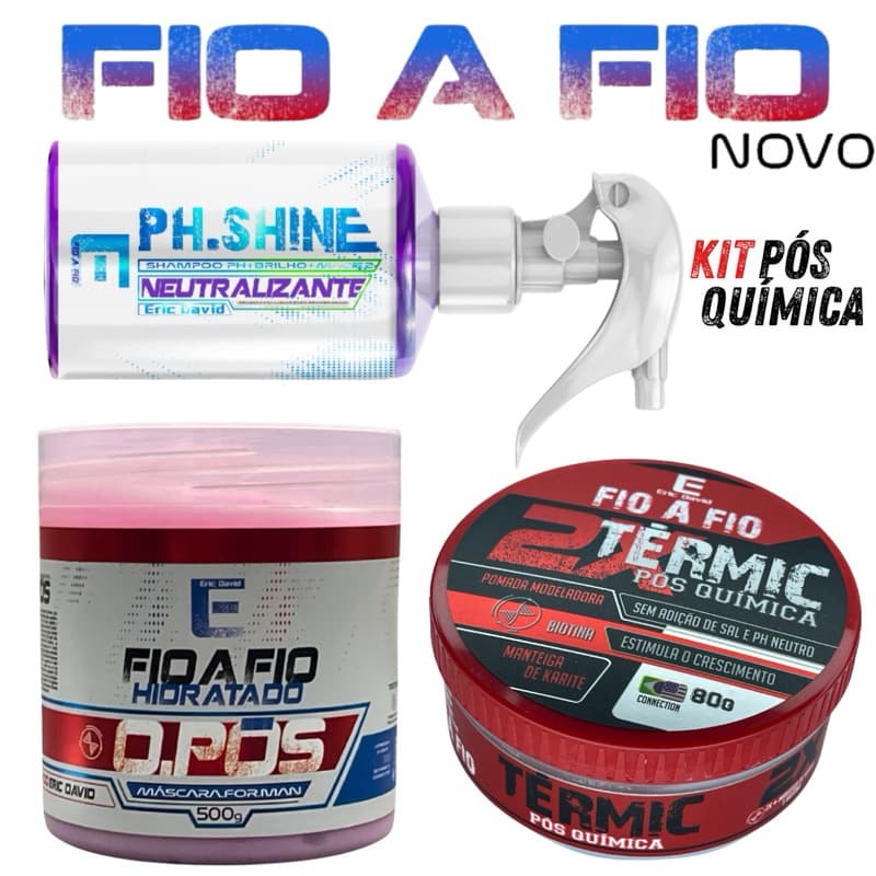 kit, Pós Química, Neutralizante e Térmica.
