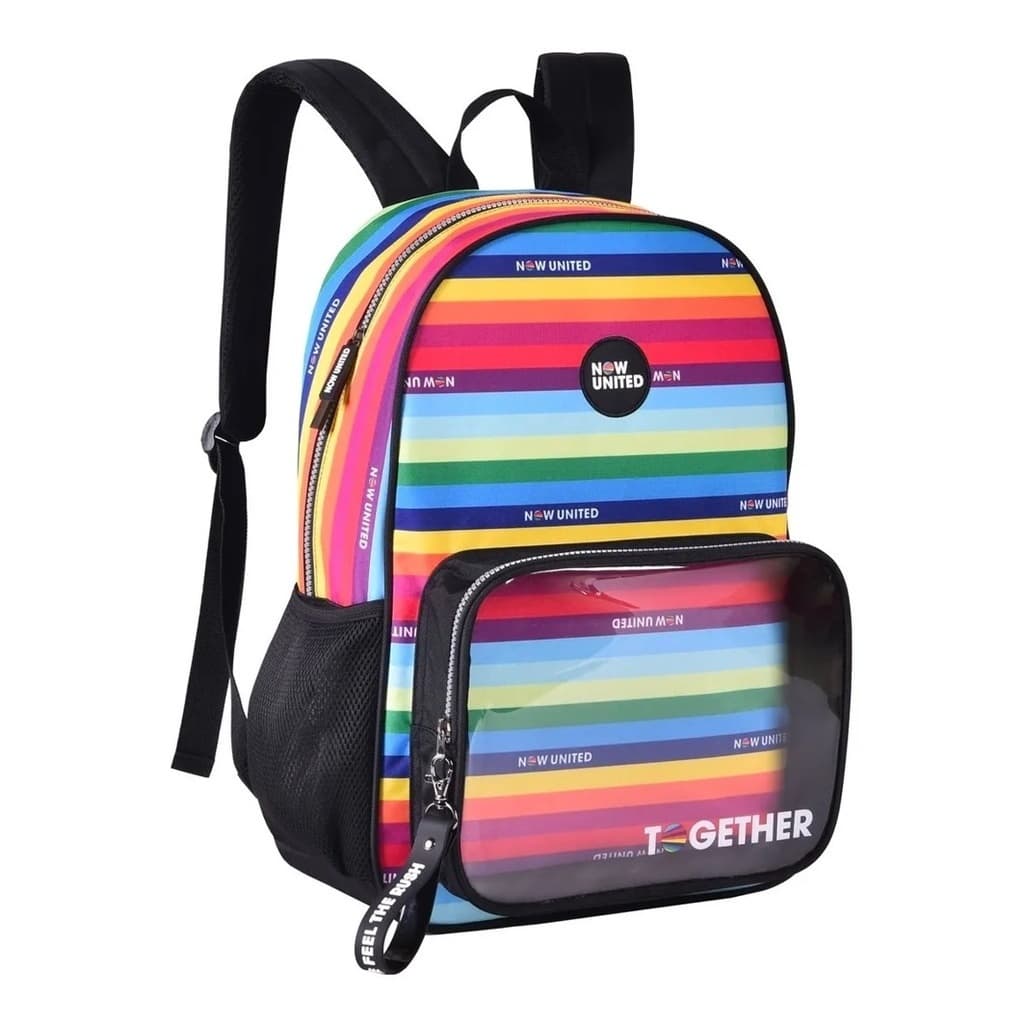Mochila de Costas Now United Escolar Juvenil Nu4002 Original Menina Reforçadacdd