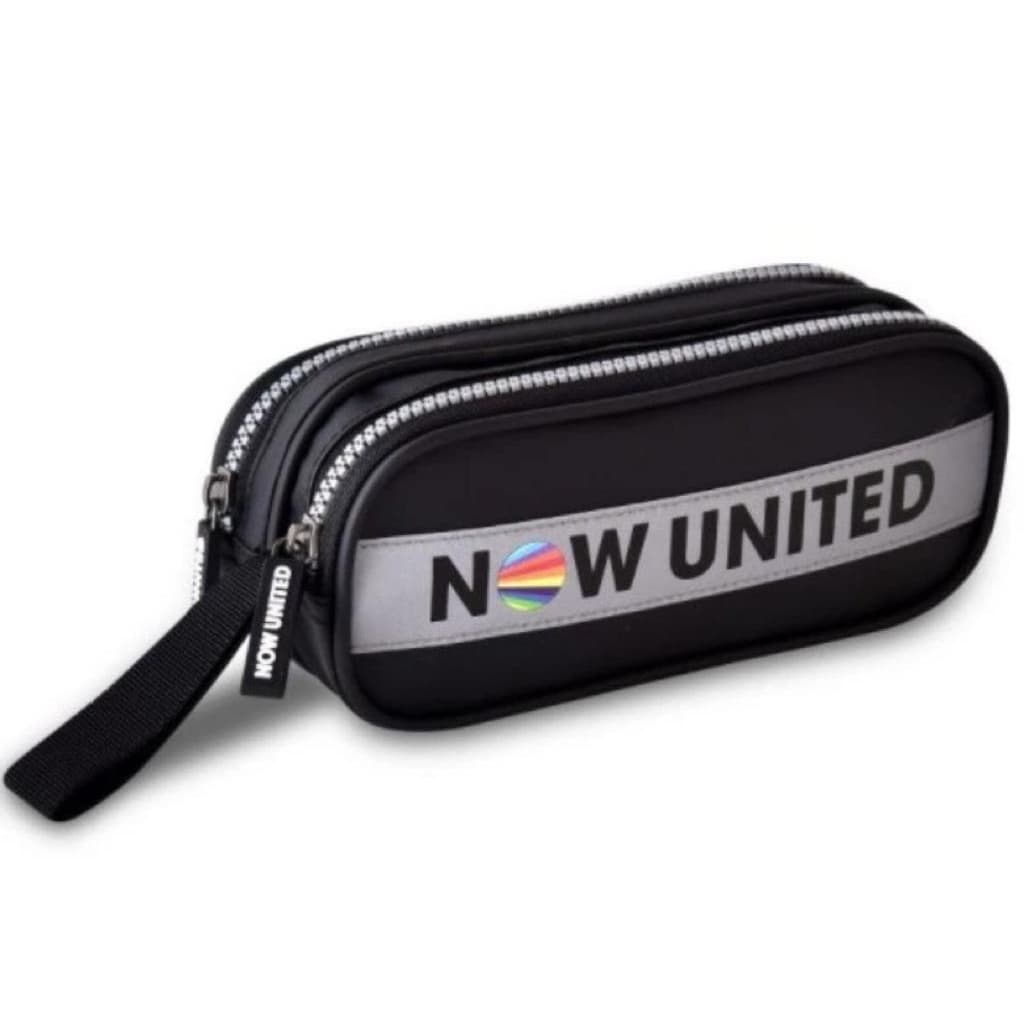 Estojo Now United Escolar Original com Divisórias - Clio