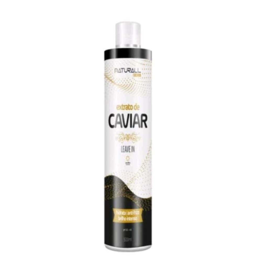 Leave in Extrato de Caviar Pós Química Anti frizz Naturall Mix