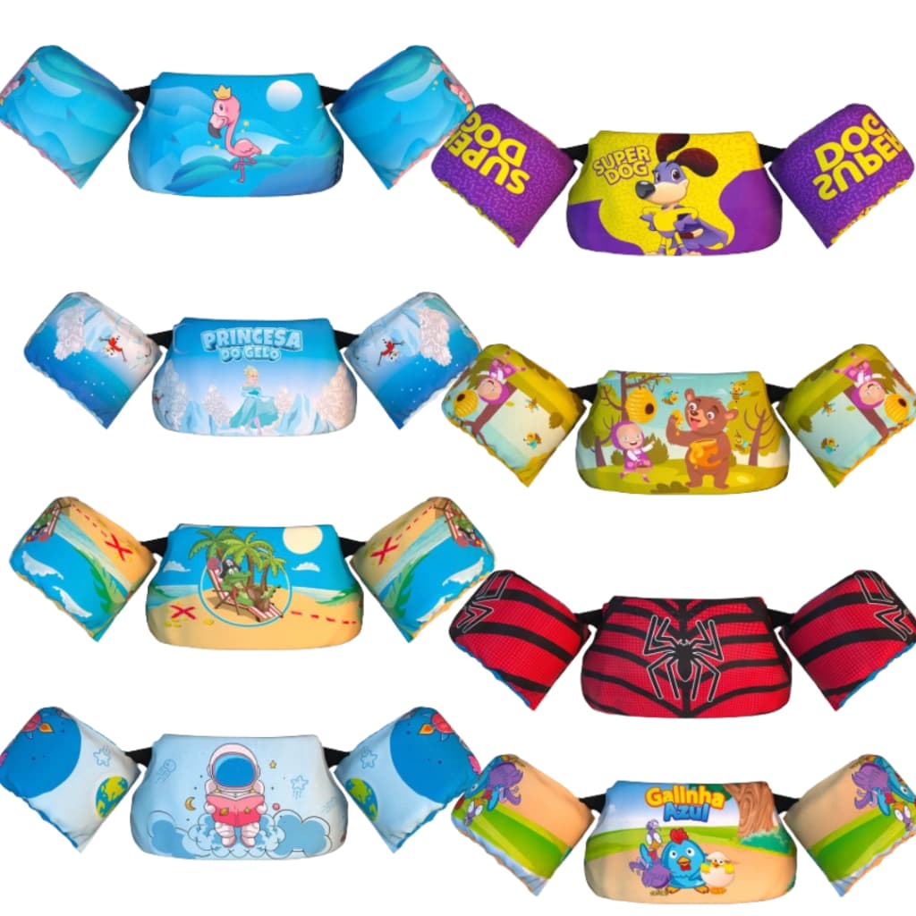 Colete Salva-Vidas Infantil Nash Segurança Conforto Liberdade Flutuação Proteção Bebê Criança Piscina Praia