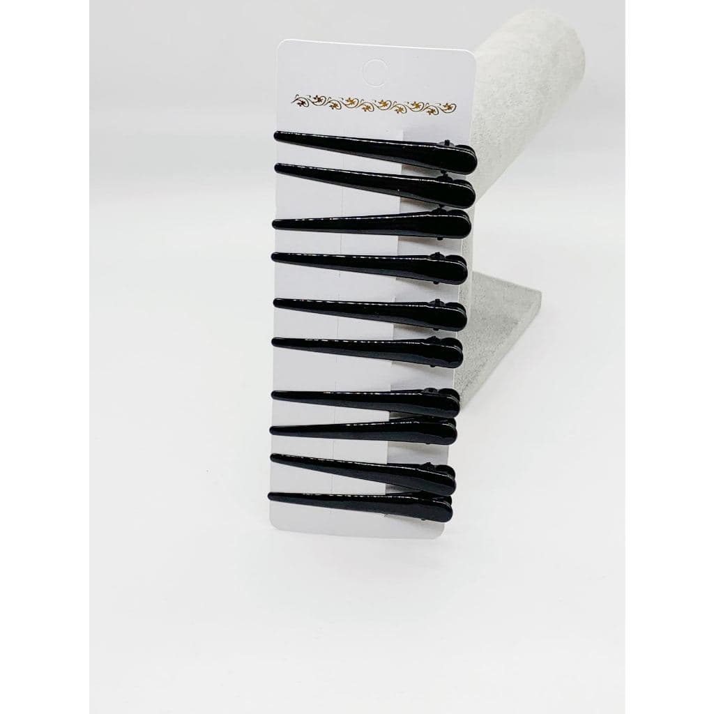 10 Peças Bico De Pato De Cabelo Para Franja Lateral, Grampos De Testa Para Mulheres.8 CM