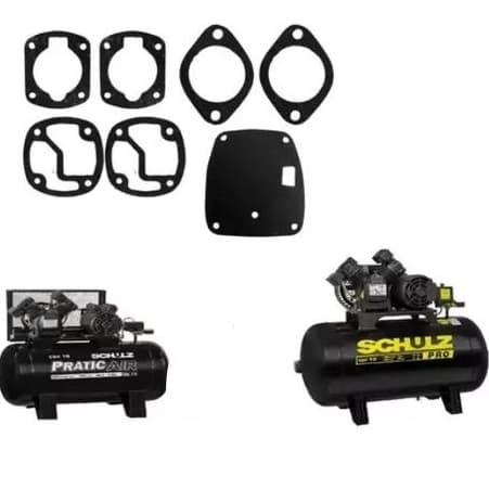 Kit De Juntas Compressor Schulz Csv 10 Pro 100 Litros