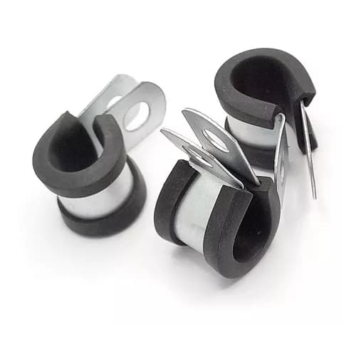 Abraçadeira Emborrachada 08 Mm 05 Peças