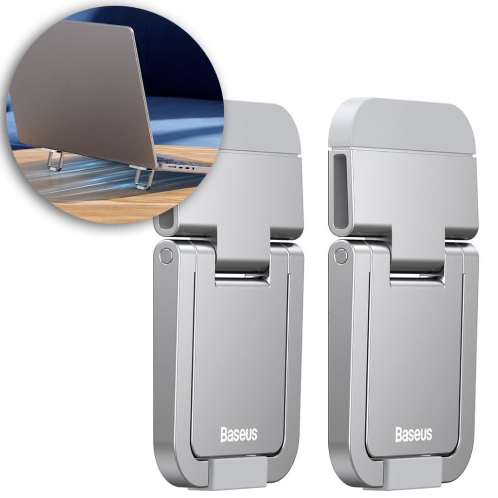 Suporte metal de tablet laptop notebook Baseus para macbook PRÓ
