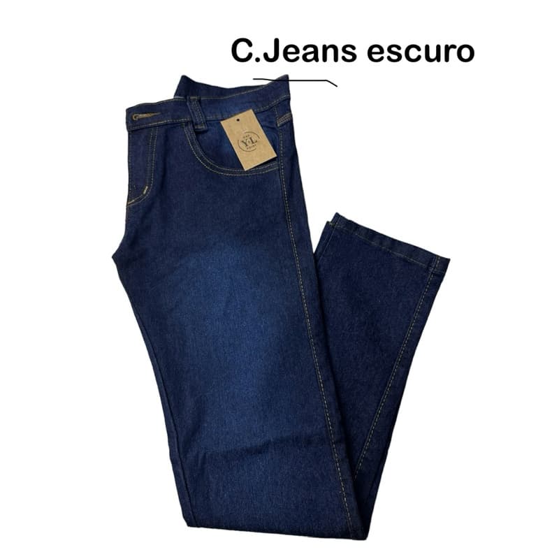 Calça Jeans infantil slim skinny com laycra coleção 2021