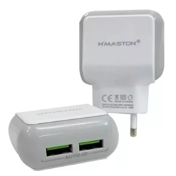 Fonte Carregador  H Maston Pro 2Usb rápido 3.1A